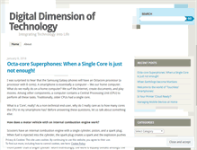 Tablet Screenshot of digitaldimensionoftechnology.com